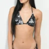 Broken Promises Arcade Mode Black Triangle Bikini Top