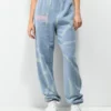 By Samii Ryan Smiley Feel Good Blue Tie Dye Sweatpants