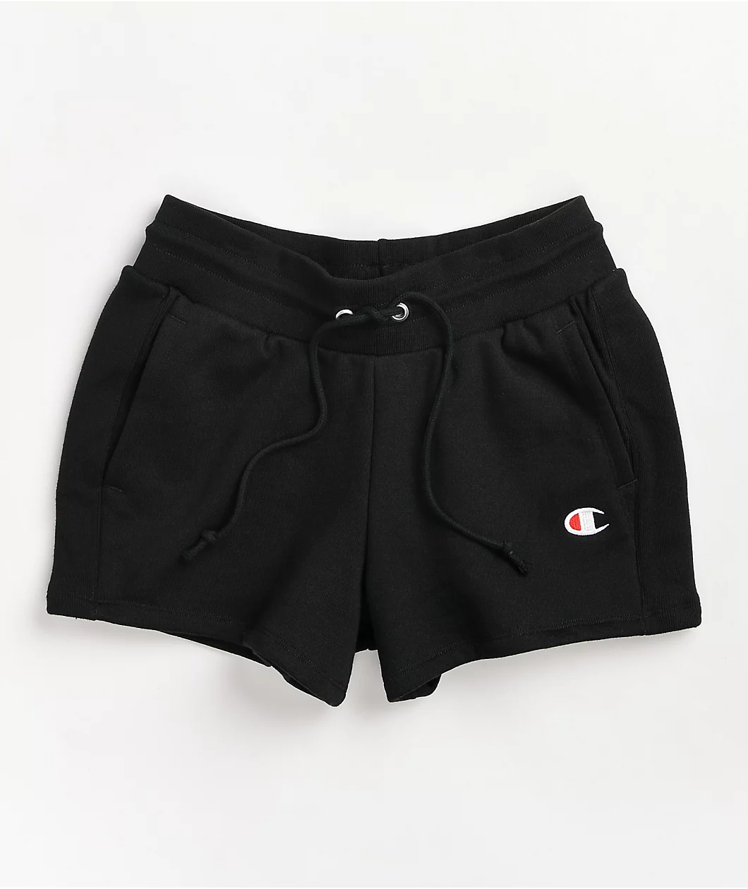 Champion Reverse Weave Black Sweat Shorts