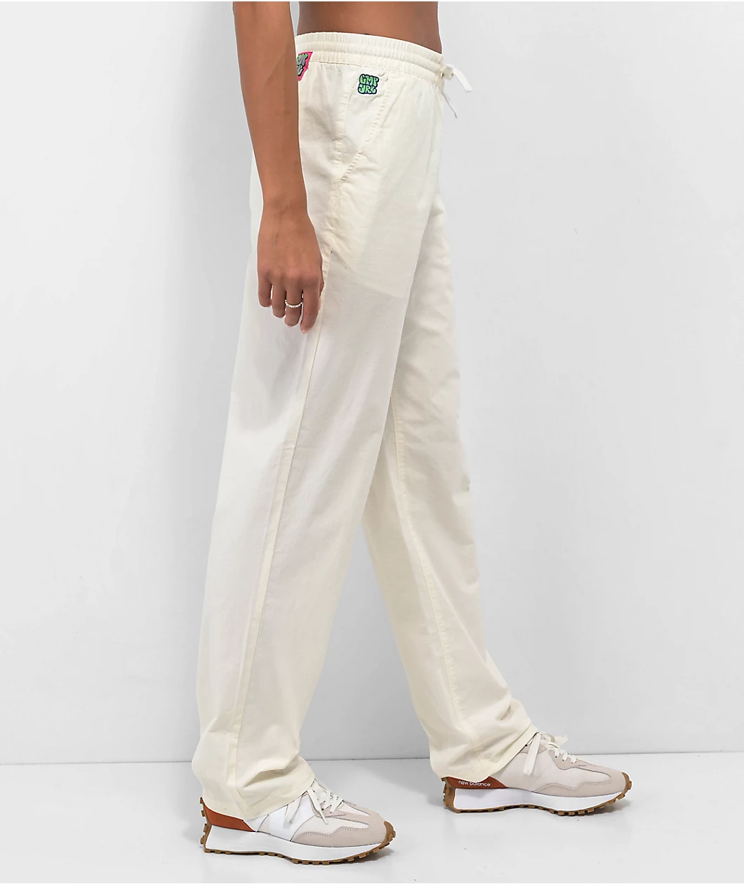 Empyre Jessie E-Waist Tofu Poplin Skate Pants - Image 2