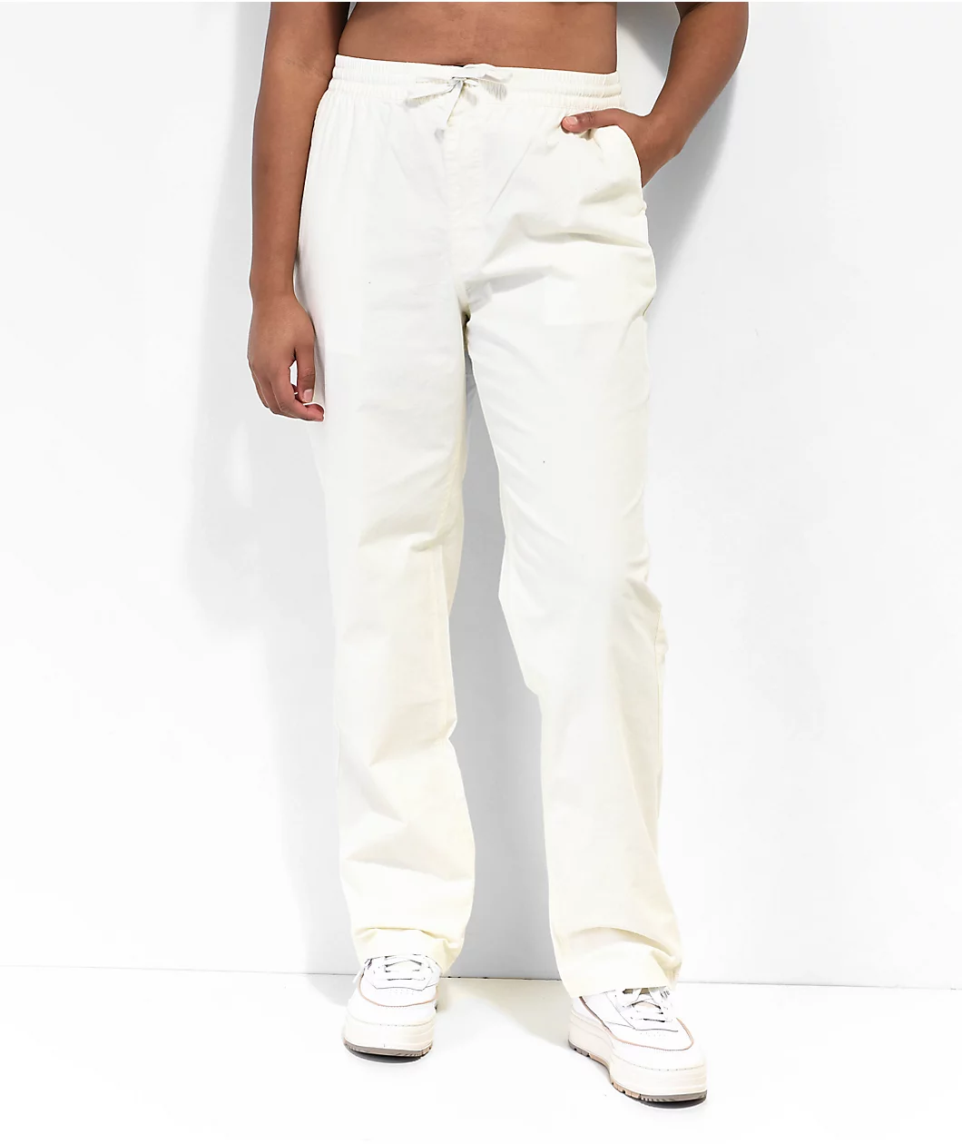 Empyre Jessie E-Waist Tofu Poplin Skate Pants - Image 5