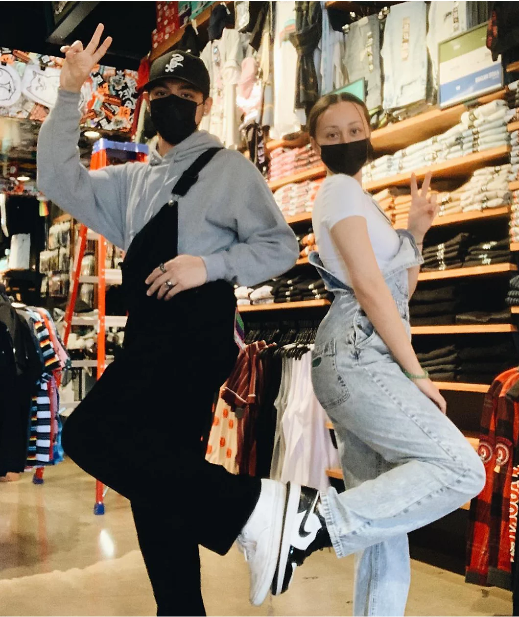 Empyre Suzie Light Wash Denim Overalls - Image 10