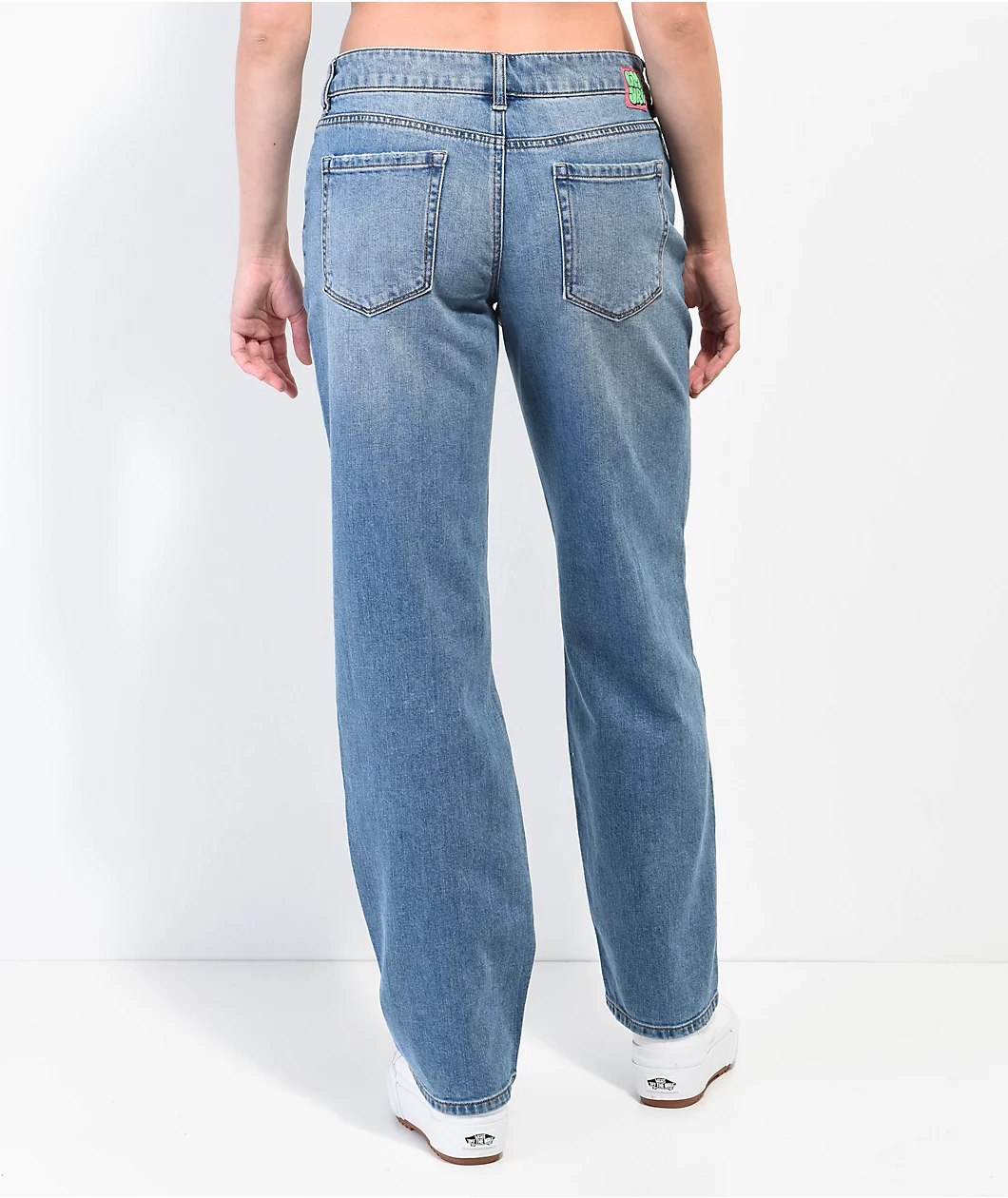 Empyre Tara Low Rise Denim Skate Jeans - Image 2