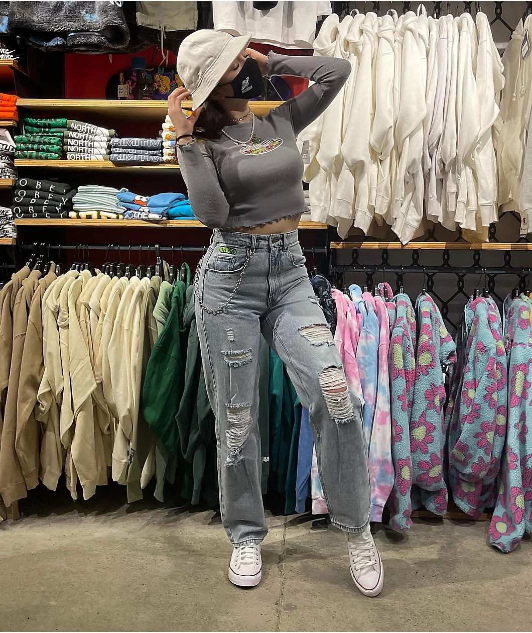 Empyre Tori Courtney Wash Skate Jeans - Image 14