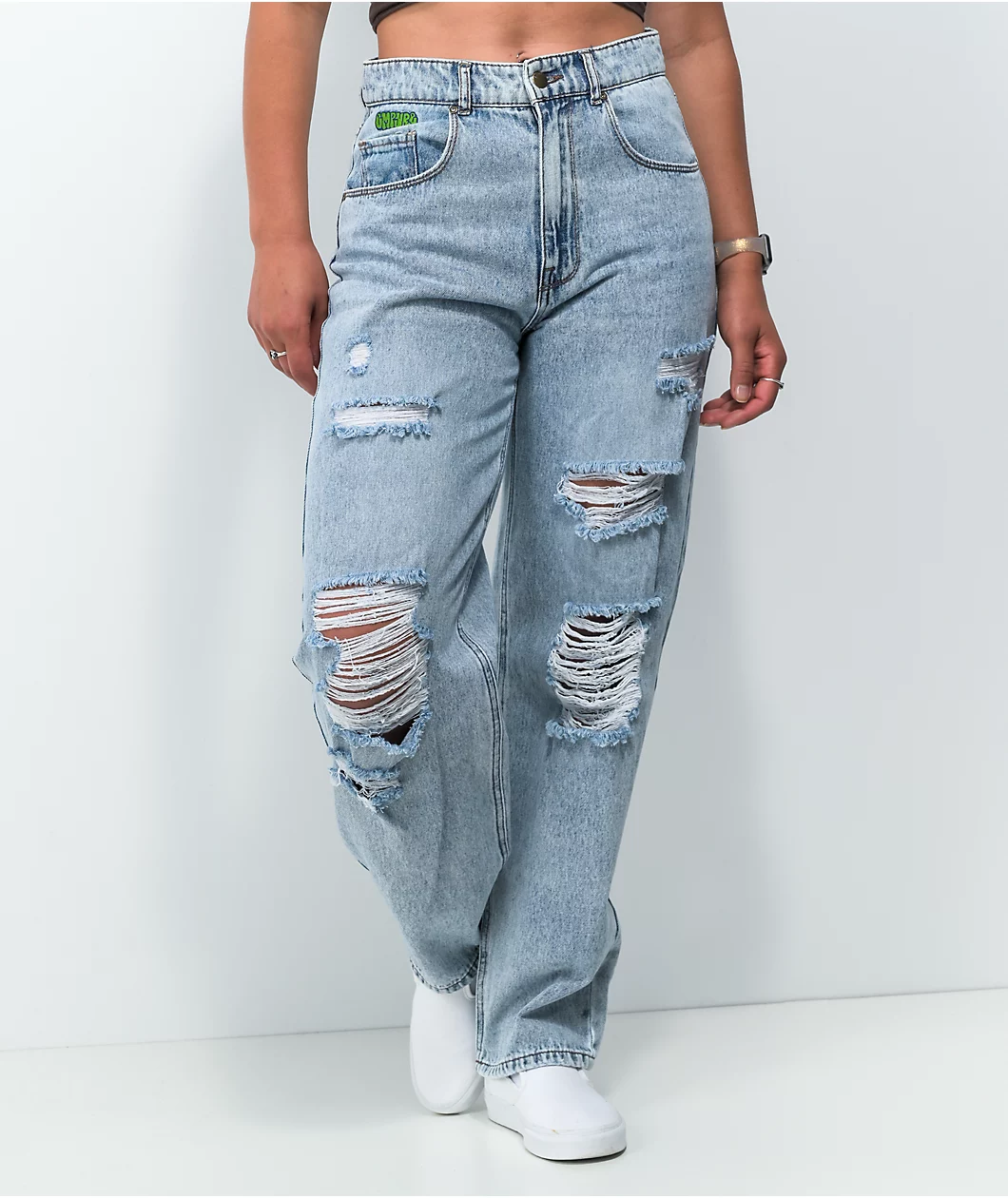 Empyre Tori Courtney Wash Skate Jeans - Image 4