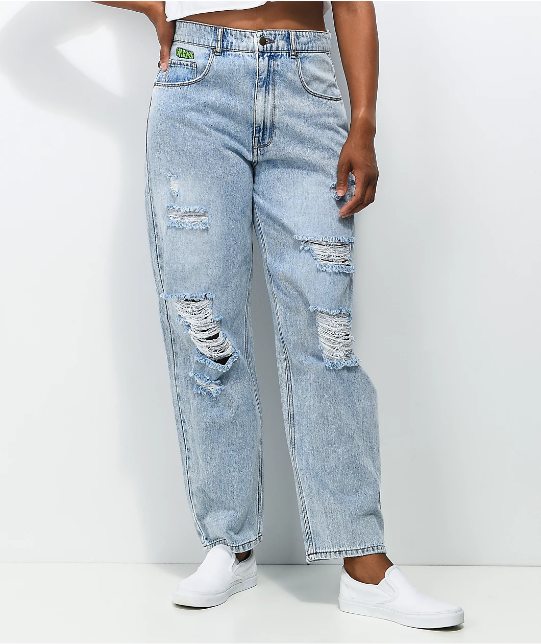 Empyre Tori Courtney Wash Skate Jeans - Image 6