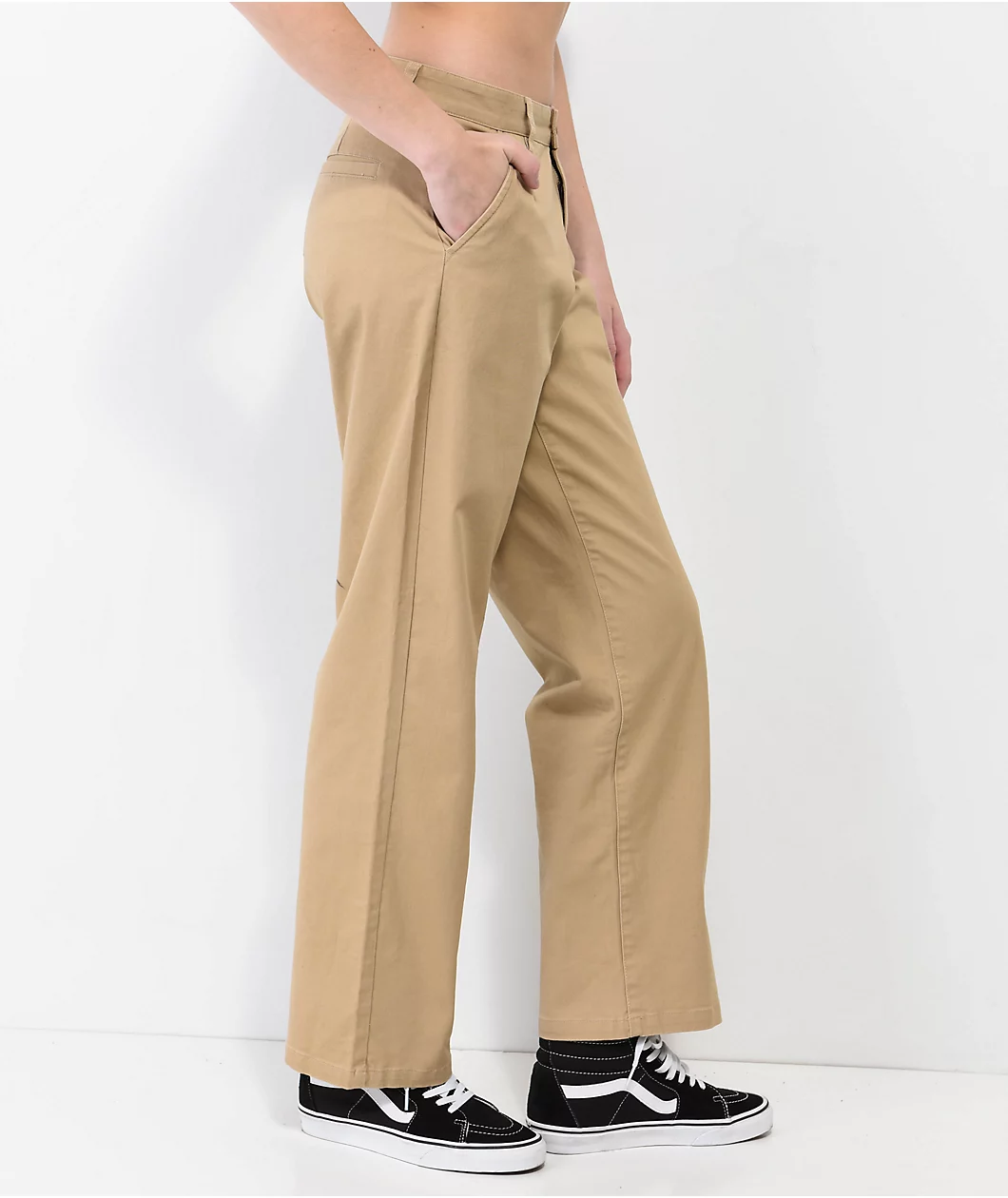 Empyre Zia Incense Low-rise Vintage Khaki Skate Pants - Image 3