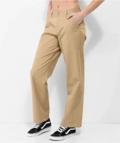 Empyre Zia Incense Low-rise Vintage Khaki Skate Pants