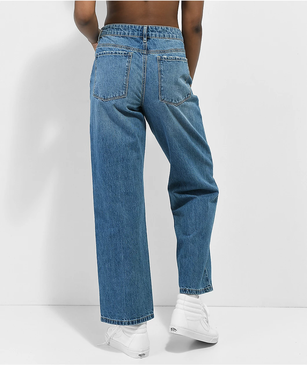 Empyre Zia Low-rise Vintage Straight Jeans - Image 2