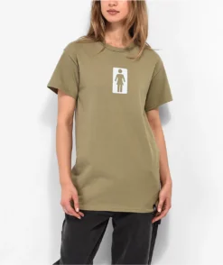 Girl Knockout Green T-Shirt