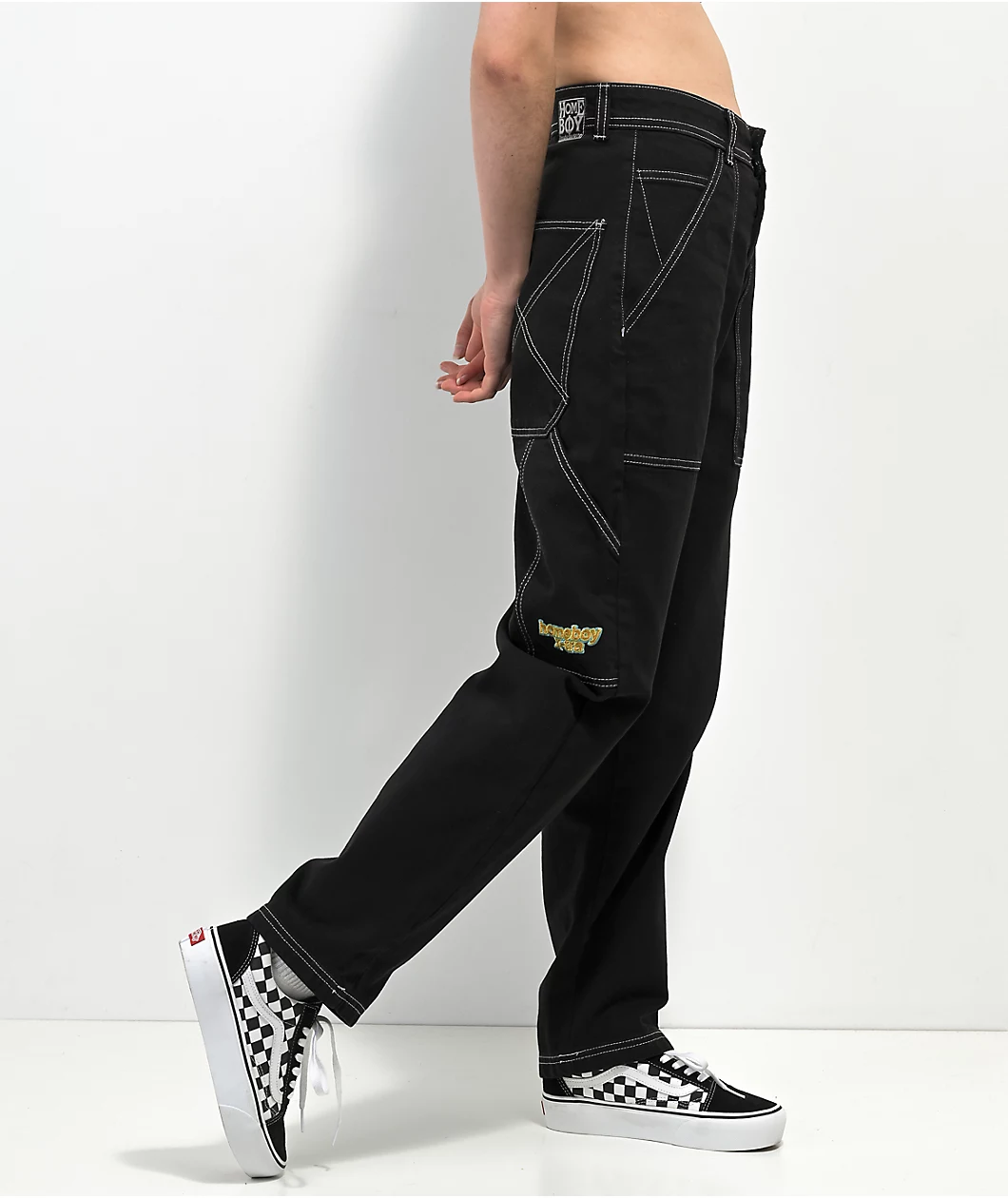 Homeboy X-Tra Black Carpenter Jeans - Image 3