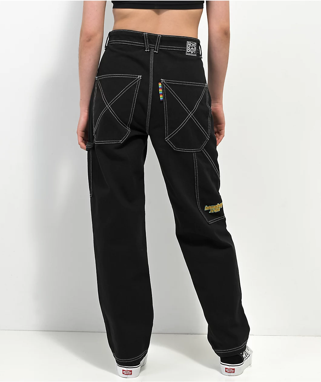 Homeboy X-Tra Black Carpenter Jeans - Image 2