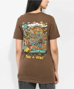 Killer Acid Take A Hike Chestnut T-Shirt