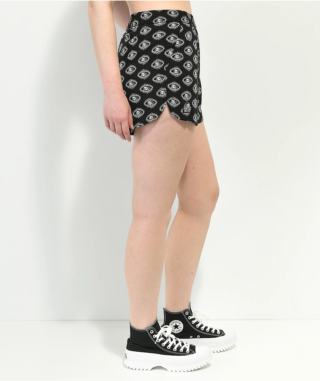 Lurking Class By Sketchy Tank Eyes Black Shorts - Image 6