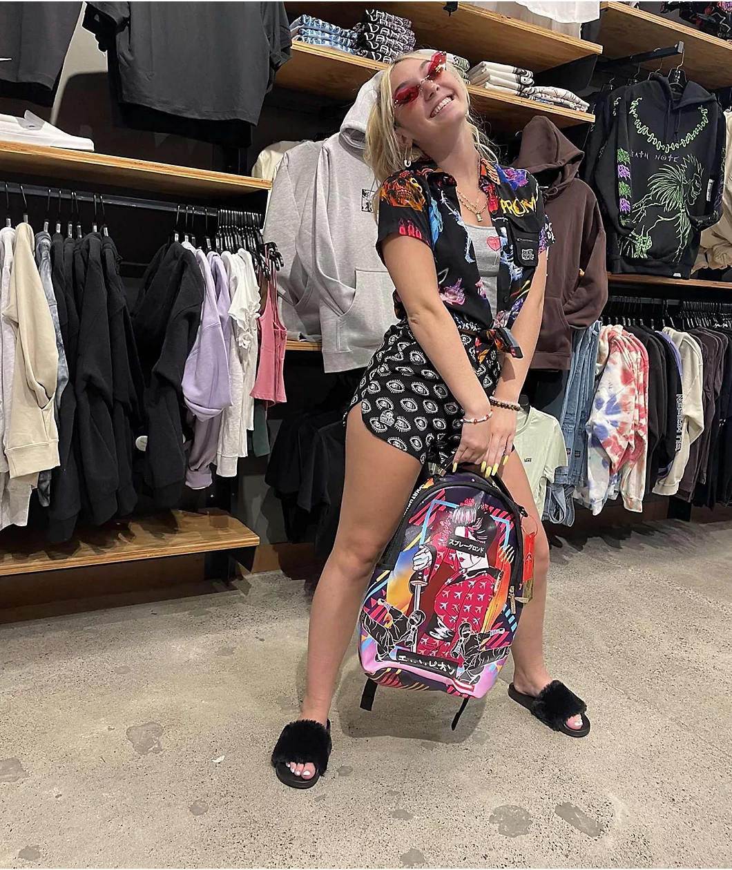 Lurking Class By Sketchy Tank Eyes Black Shorts - Image 7