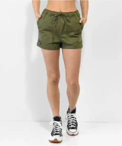 Lurking Class By Sketchy Tank Spiderweb Green Shorts