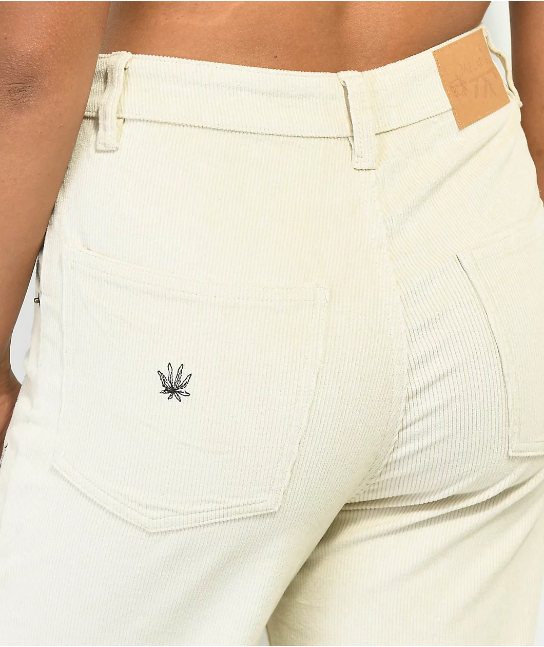 Melodie Out Of My Way Natural Corduroy Pants - Image 5