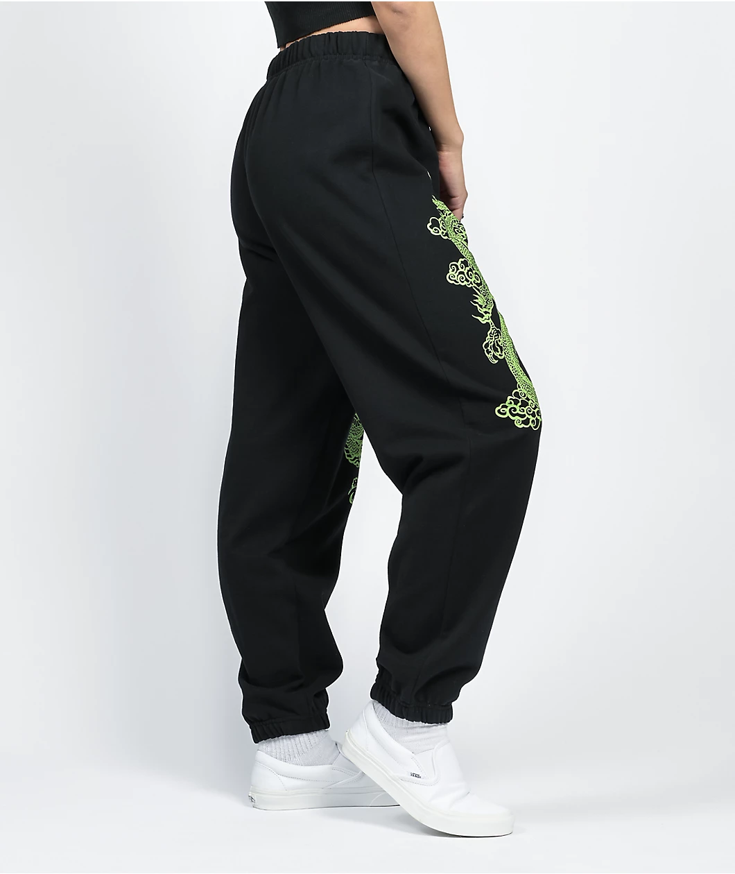 NGOrder Double Dragon Black Jogger Sweatpants - Image 5