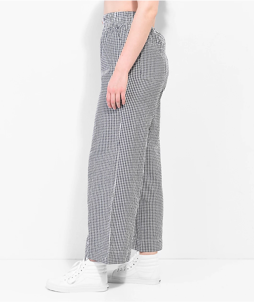 NGOrder Gingham Black Chef Pants - Image 8