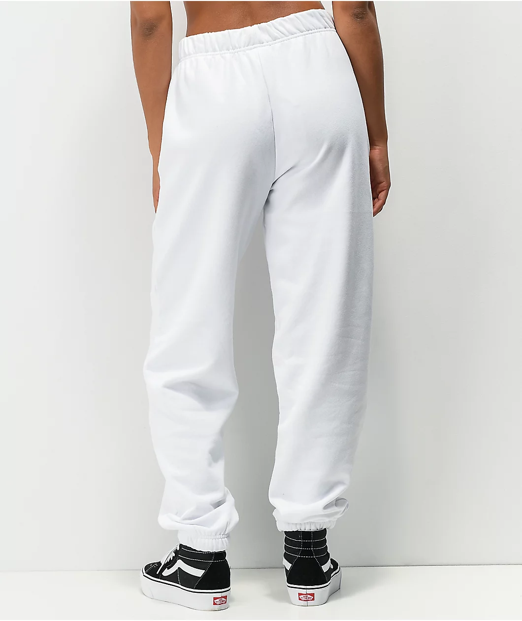 NGOrder What About Pizza White Sweatpants - Image 2