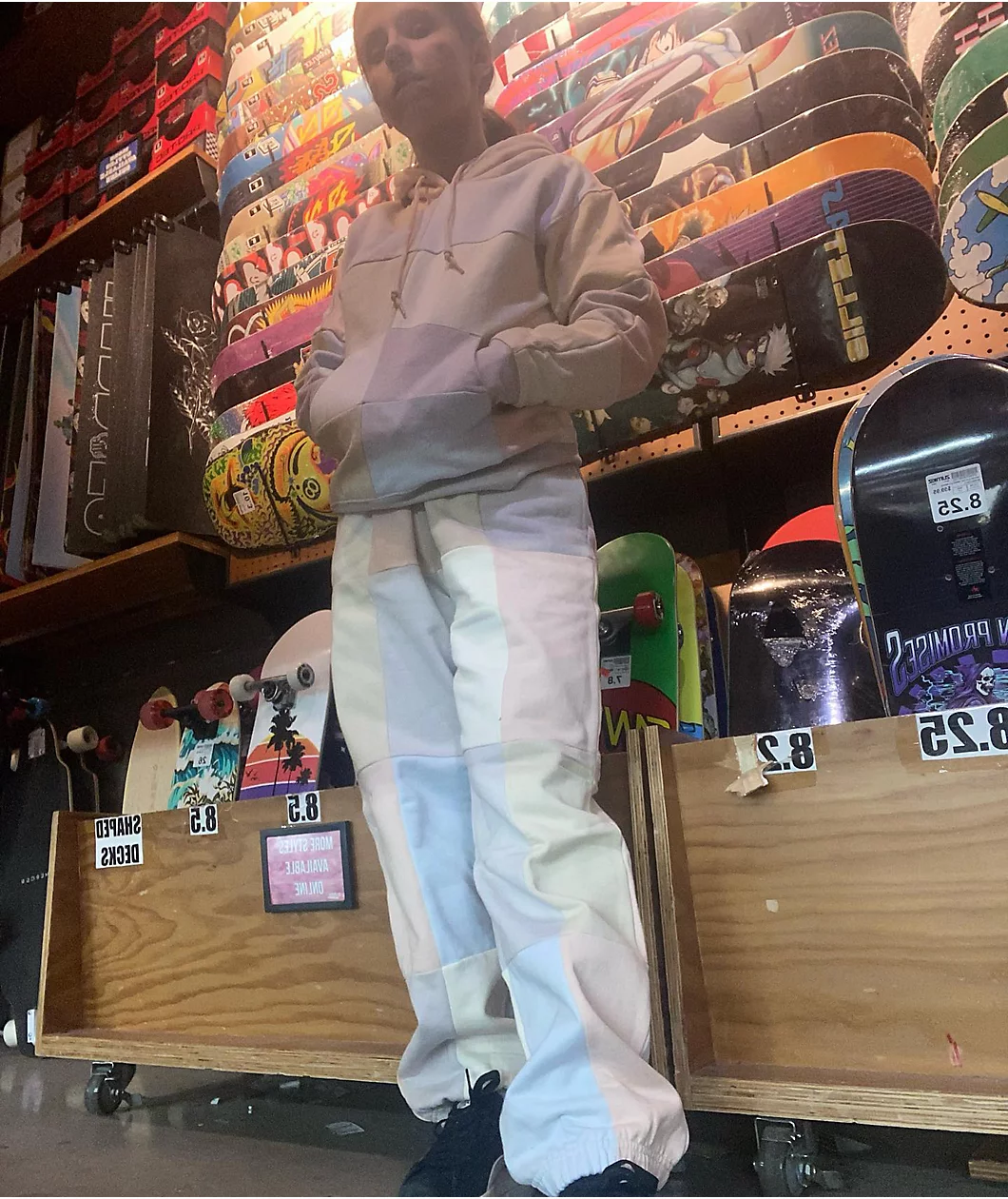 Obey Lockdown Pastel Colorblock Sweatpants - Image 10