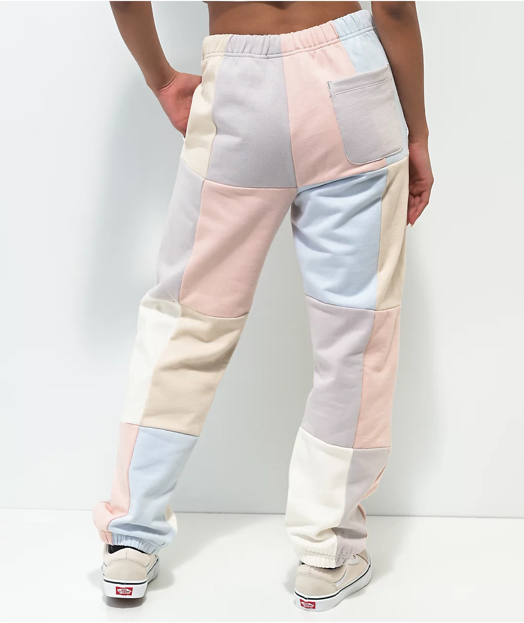 Obey Lockdown Pastel Colorblock Sweatpants - Image 5