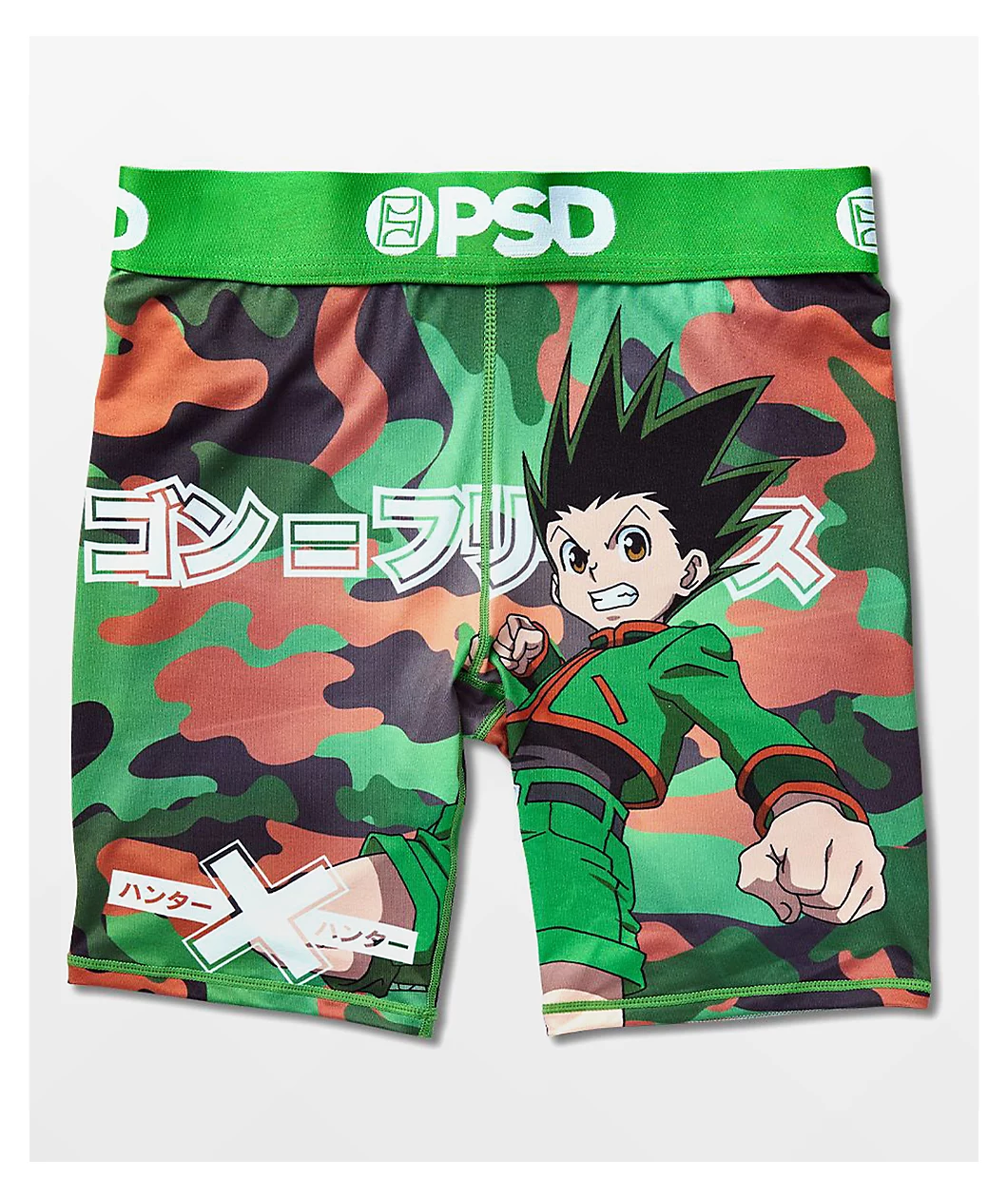 PSD X Hunter X Hunter Gon Camo Bike Shorts