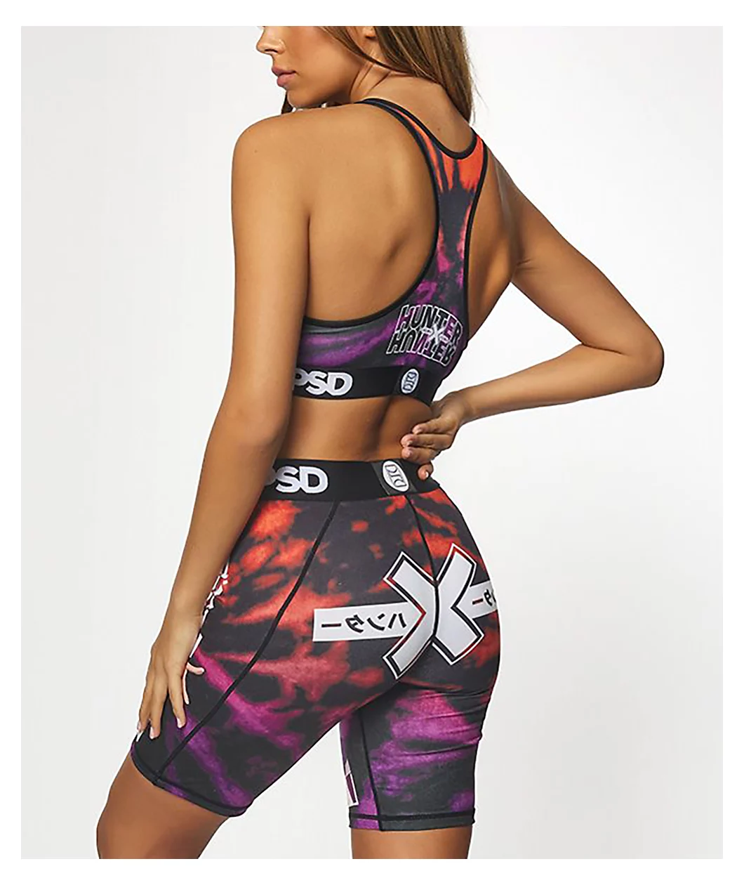 PSD X Hunter X Hunter Gon Killua Split Bike Shorts - Image 4