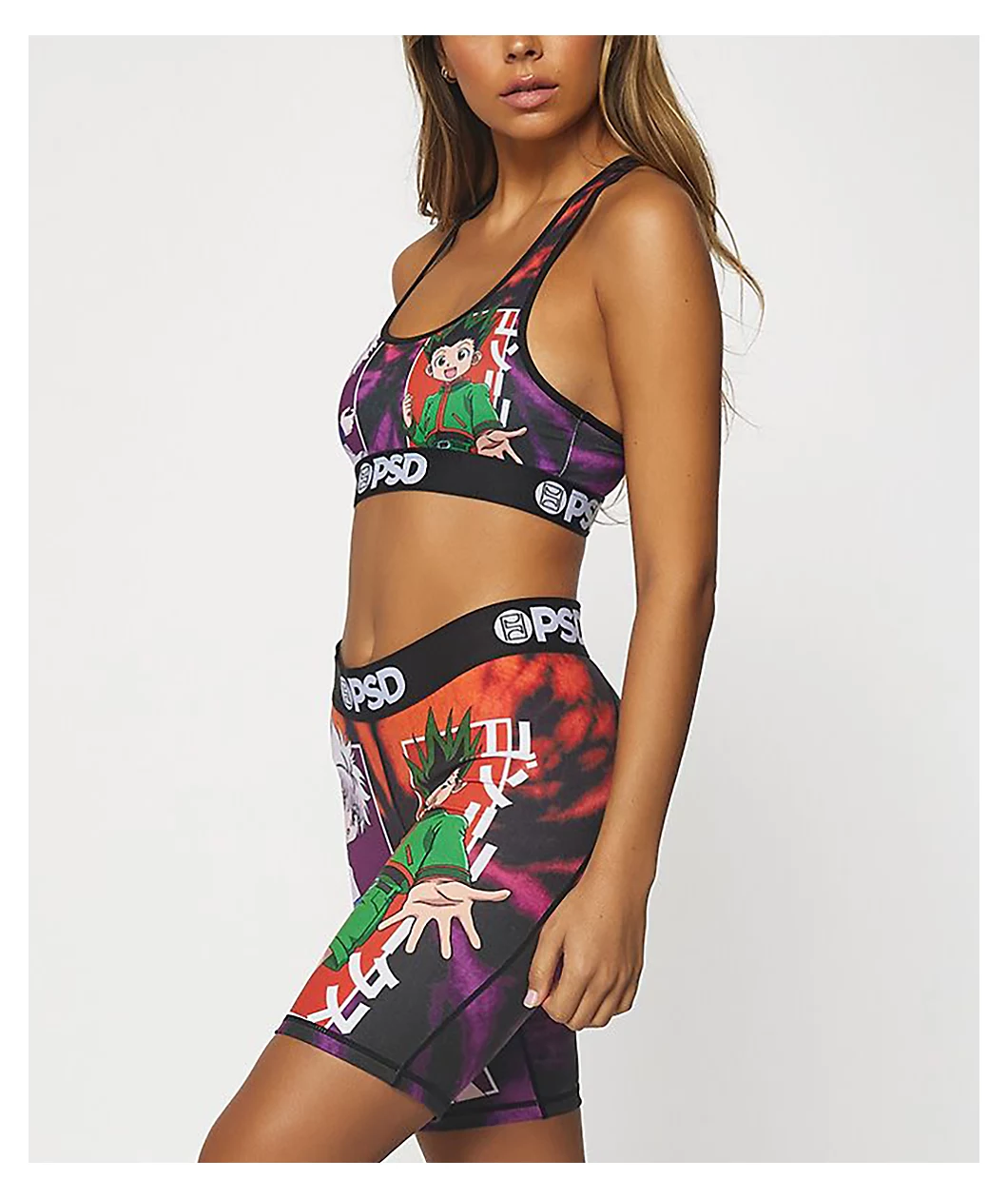 PSD X Hunter X Hunter Gon Killua Split Bike Shorts - Image 5