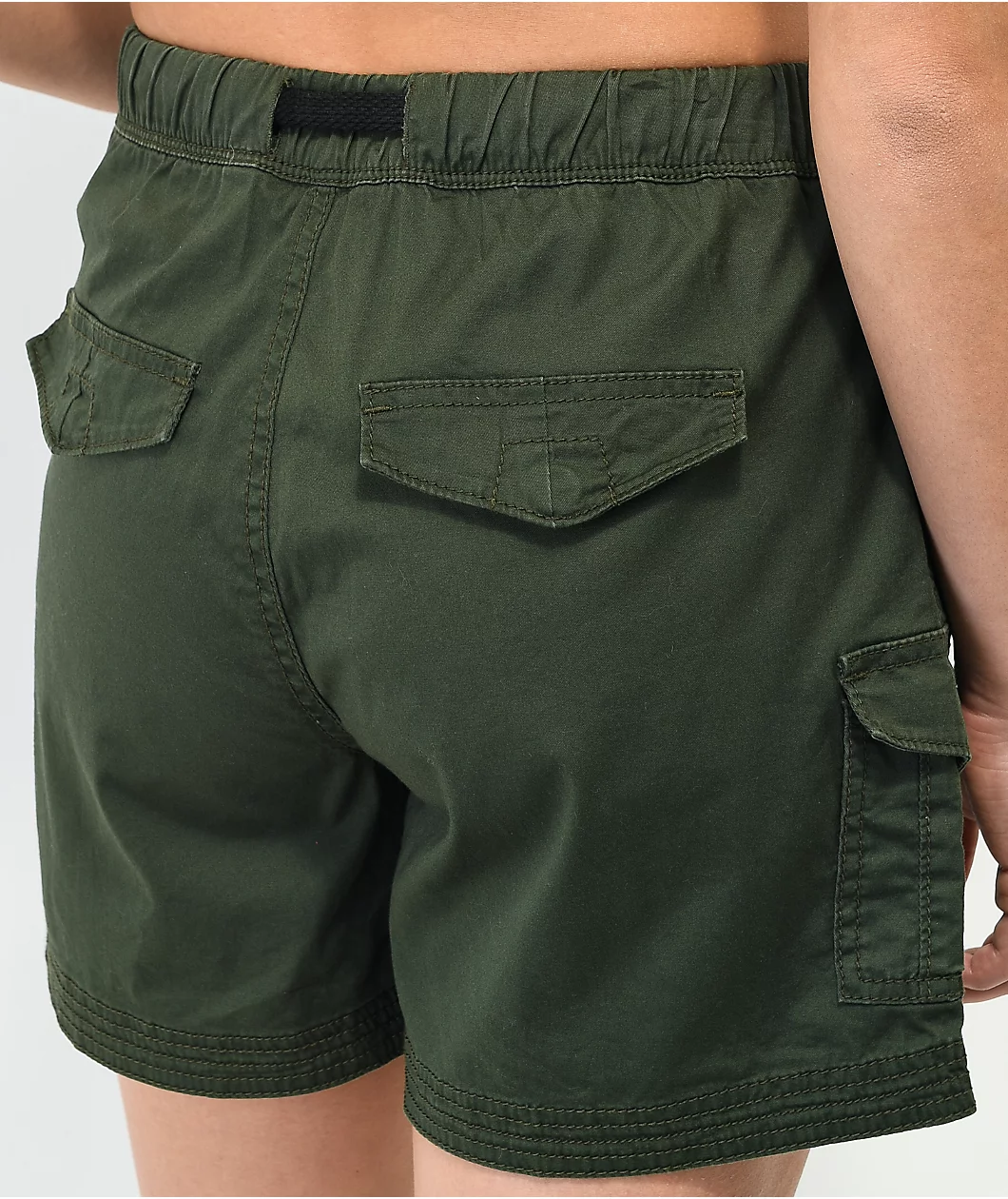 Unionbay Chase Green Utility Belt Shorts - Image 4