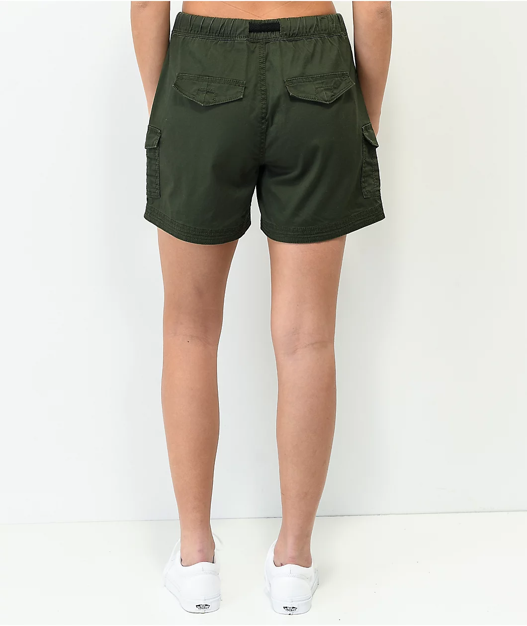 Unionbay Chase Green Utility Belt Shorts - Image 2