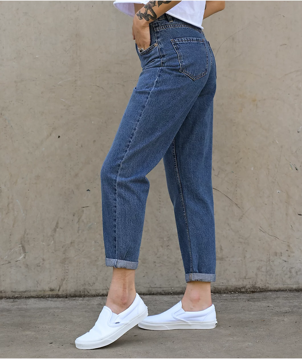 Unionbay Madonna Archive Dark Blue Jeans - Image 3