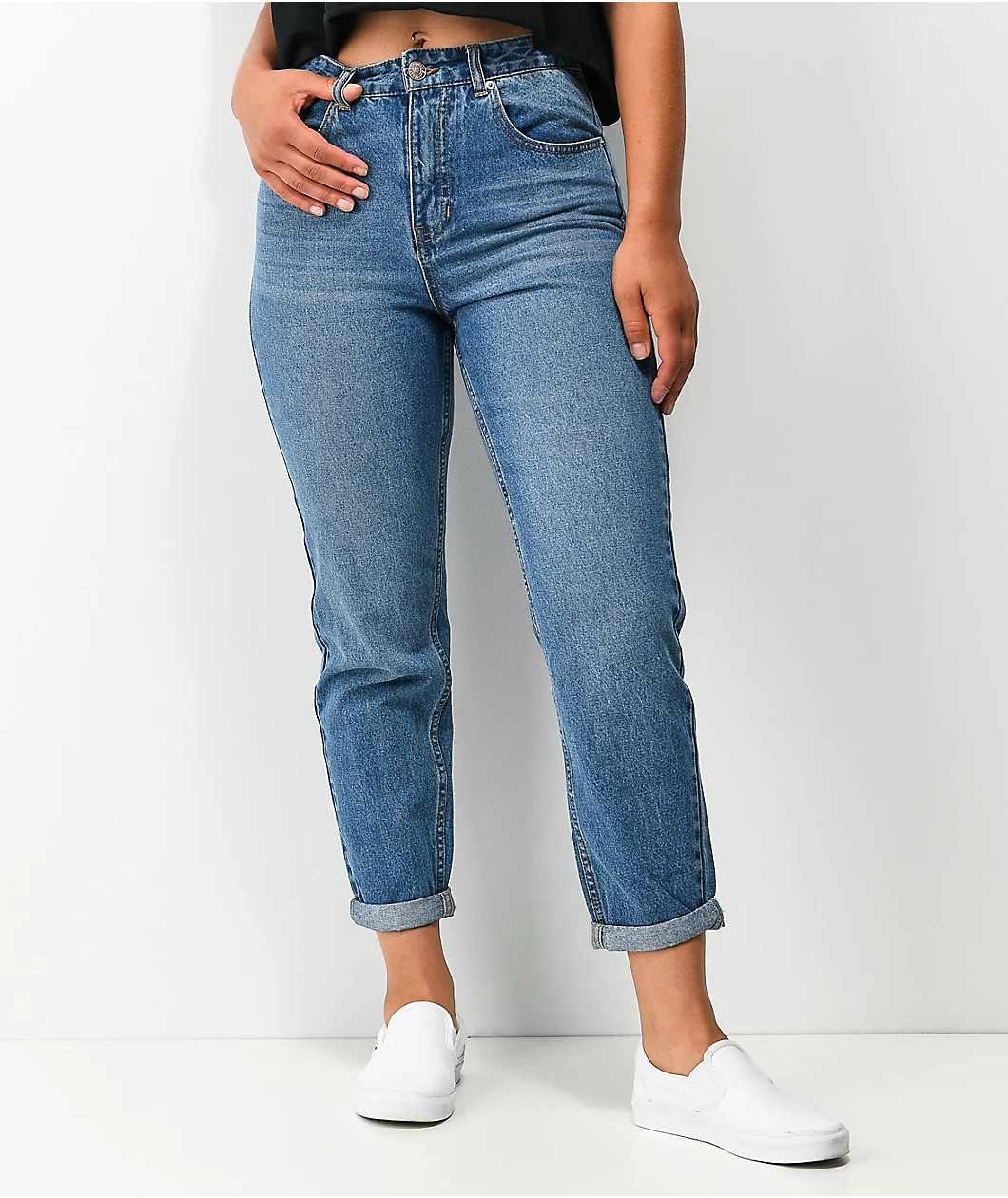 Unionbay Madonna Archive Dark Blue Jeans - Image 4