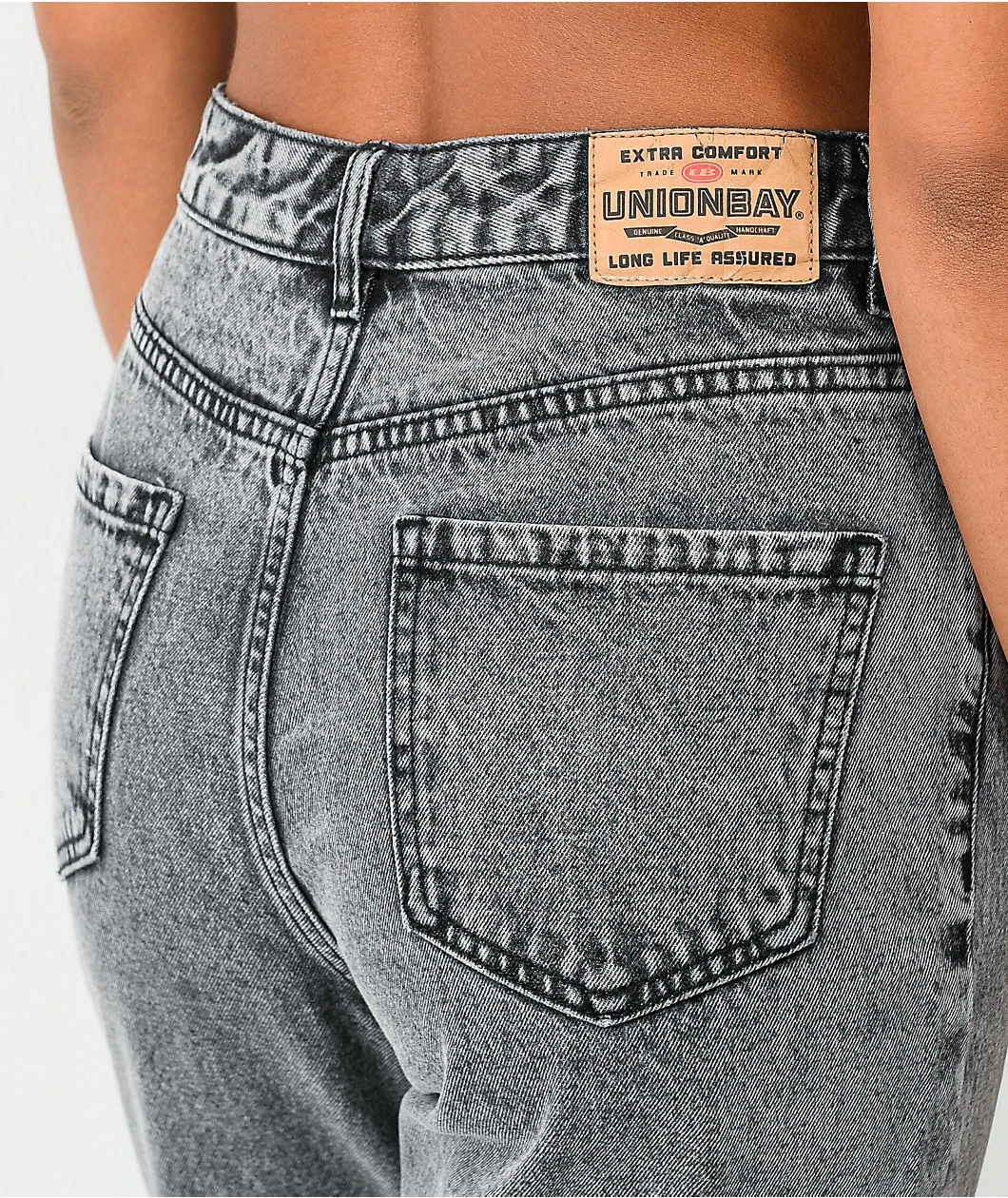 Unionbay Madonna Icy Black Jeans - Image 5