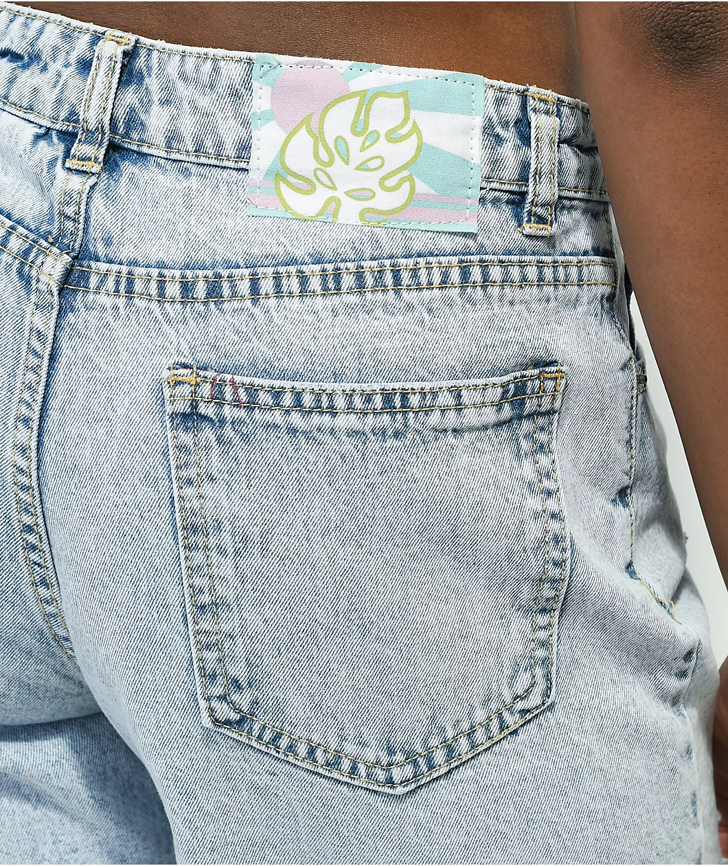 Unionbay Nate Shore Wash Distressed Jean Shorts - Image 4