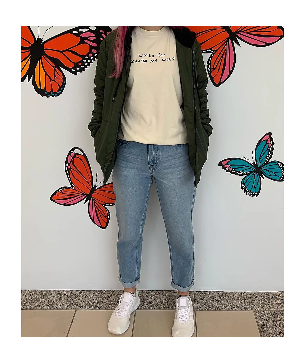 Unionbay Vintage Light Wash Mom Jeans - Image 8