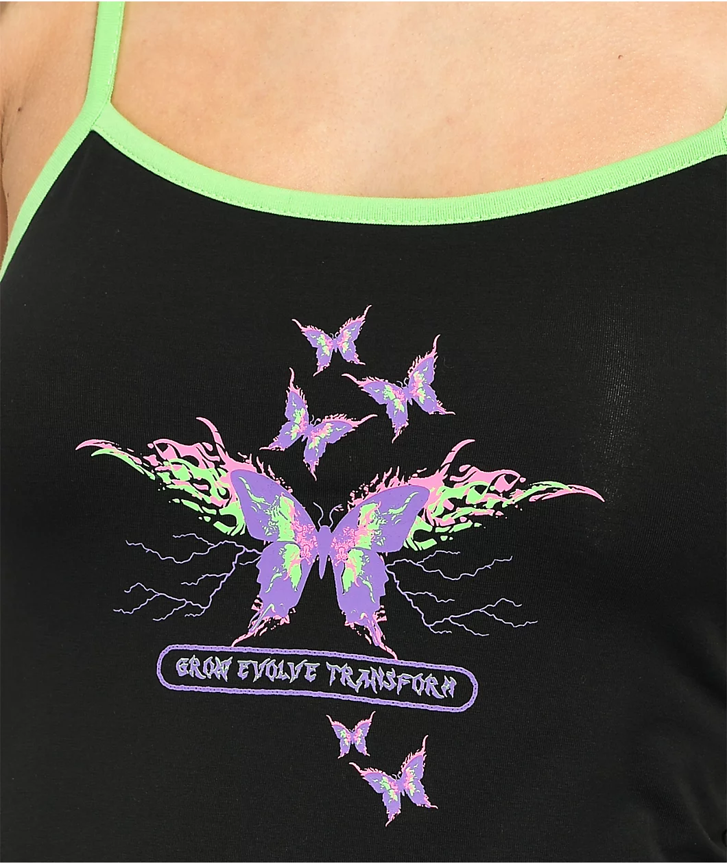 Vitriol Ryah Black Bodycon Dress - Image 3